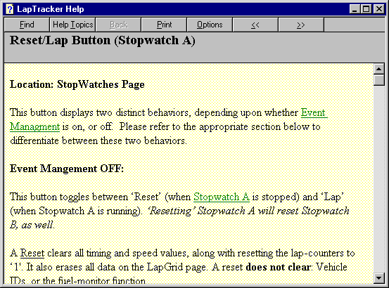 LapTracker v/32 LapTracker-Help page